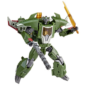 Transformers Skyquake robot mode action figure ready for imaginative play