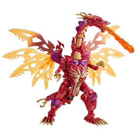 Transmetal II Megatron dragon mode with soaring wings for dramatic battle poses.