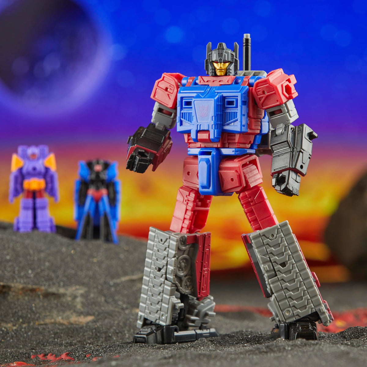 Legacy United line with Quake and included accessories for display