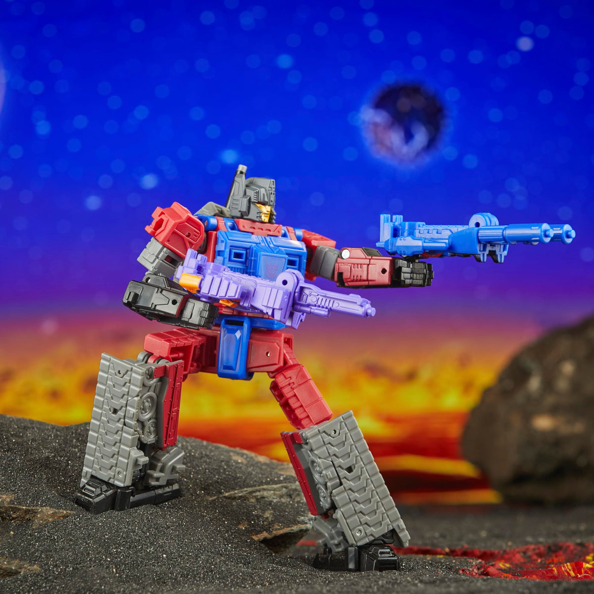 Articulated head, arms, and legs on the Quake figure
