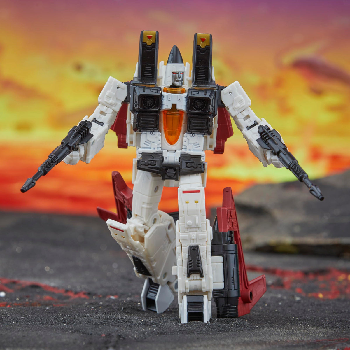 Ramjet stands at 7 inches for shelf-ready presence.