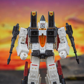 Close-up of Ramjet's articulated head to showcase poseability.