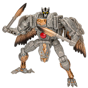 Transformers Legacy United Silverbolt Beast Wars deco for display and nostalgia.
