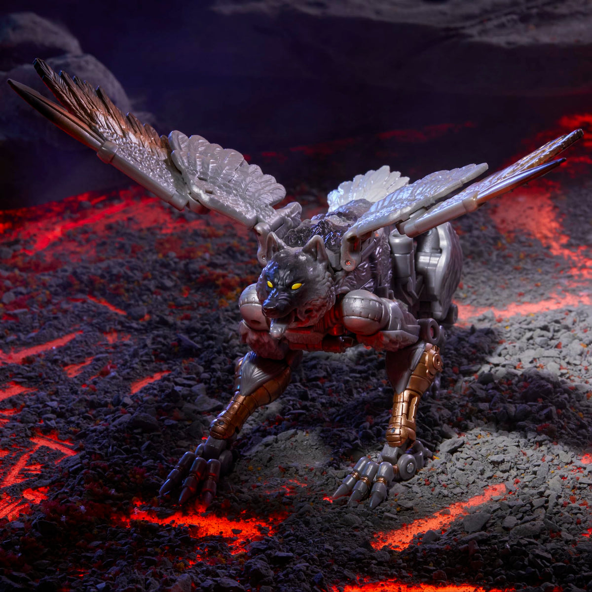Wing blade accessories attach in both modes for versatility.