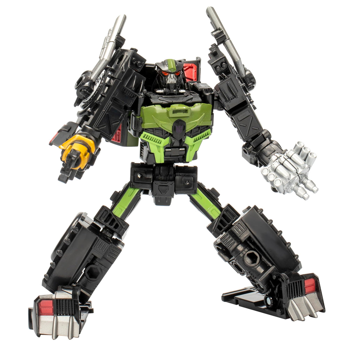 Transformers Legacy United Star Raider Lockdown robot figure for dynamic display.
