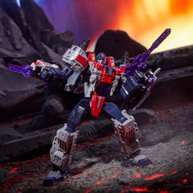 Transformers Legacy United Starscream collectors display worthy figure.