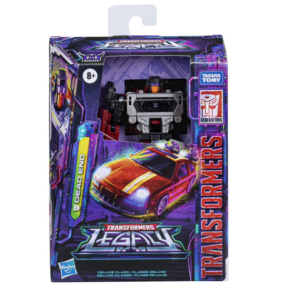 Transformers Legacy Universes Collide design brings cross-series flavor to the figure.