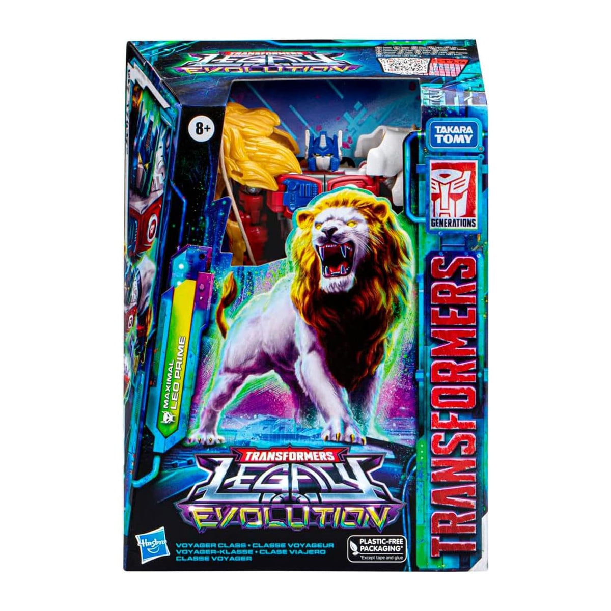 Transformers Leo Prime in lion mode ready for dramatic moves