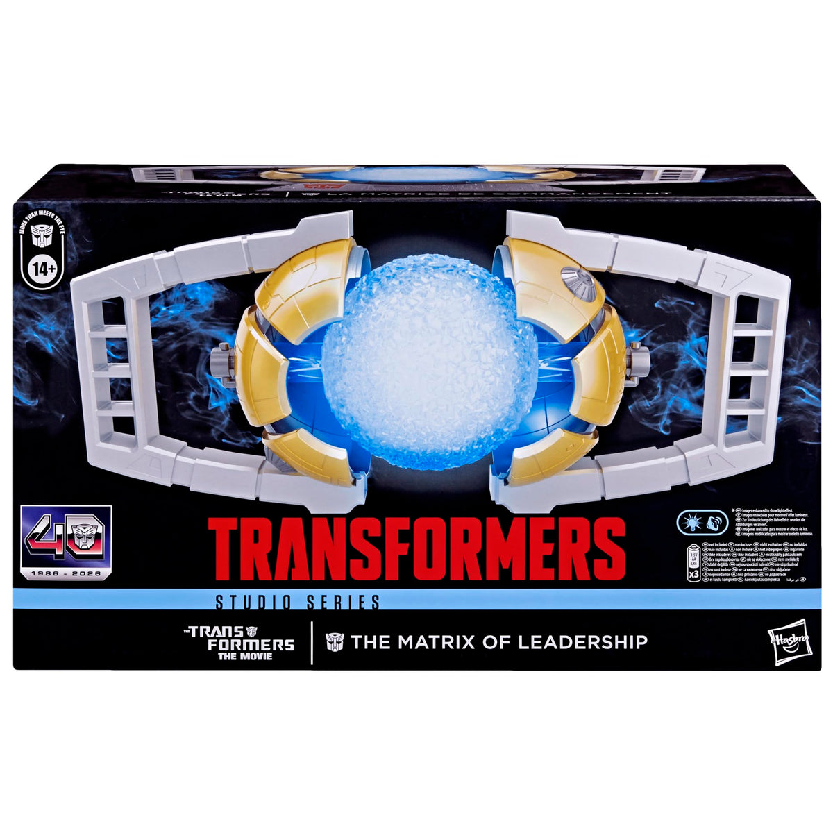 Transformers Matrix of Leadership frame closed for compact display