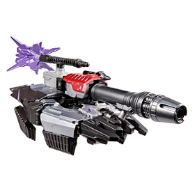 Transformers Megatron Studio Series armor detail highlights sculpt accuracy.