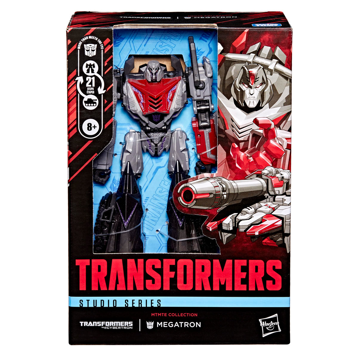 Transformers Megatron Studio Series battle pose for dynamic display.