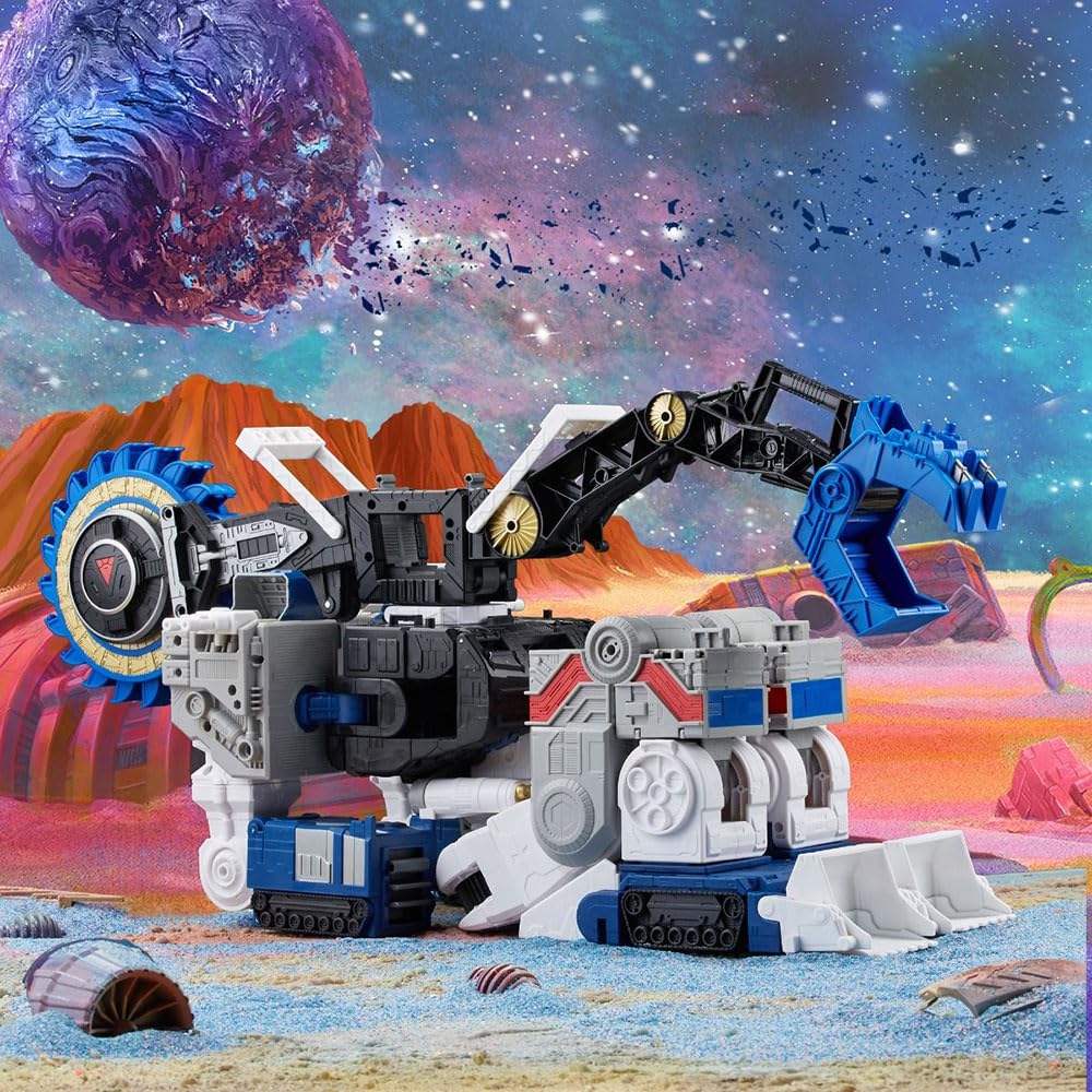 Transformers Metroplex detailed deco highlights Generations-style design.