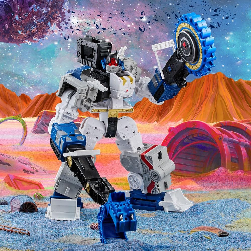 Transformers Metroplex playtime-ready with durable build for young fans.