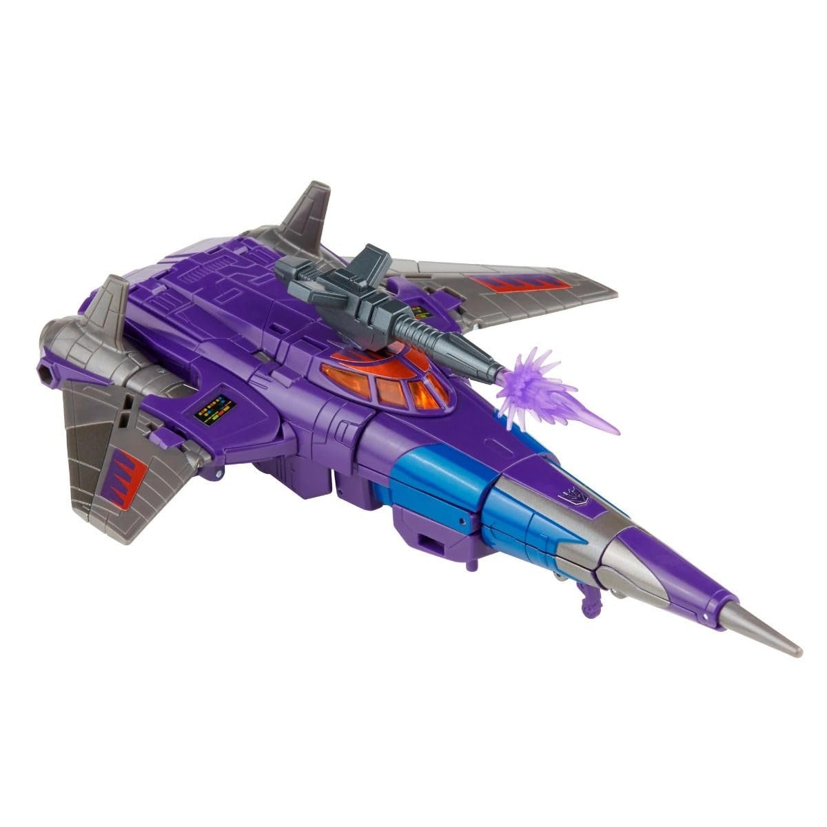 Transformers Nightstick robot to blaster mode figure for action-ready display