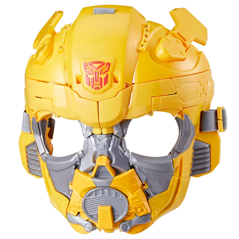 Transformers One Bumblebee/B-127 robot form action figure for poseable play.