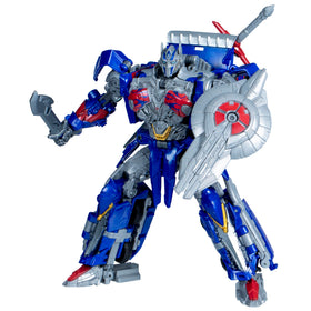 Transformers Optimus Prime Studio Series front pose for dynamic display and poseability.