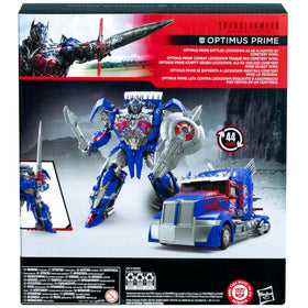 Transformers Optimus Prime Studio Series packaging and collection for fans.