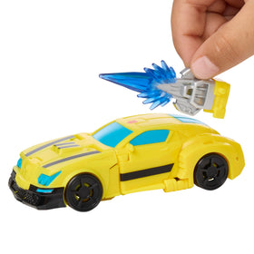 Bumblebee posed in an action stance for storytelling play