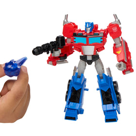 Optimus Prime 13-step change, easy transforms kids can master during play