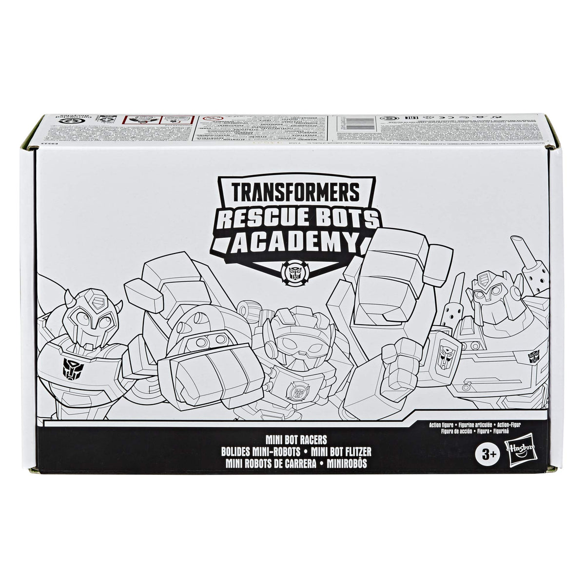 Transformers Rescue Bots Bumblebee mini bot racer in vehicle mode for quick rescue adventures.