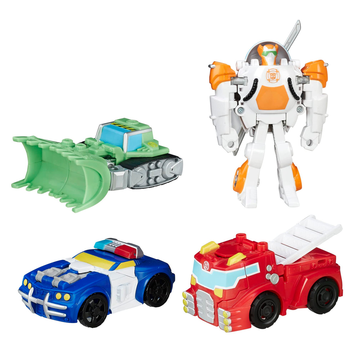 Transformers Rescue Bots Griffin Rock Blades copter view highlights play value