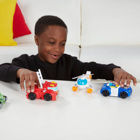Transformers Rescue Bots Griffin Rock four figures set for hands-on play
