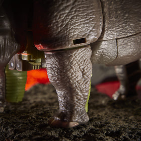 Transformers Rhinox beast wars inspired skin texture adds rugged realism