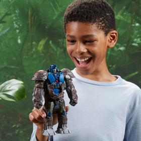 Transformers Rise of the Beasts maximal collection figure display.