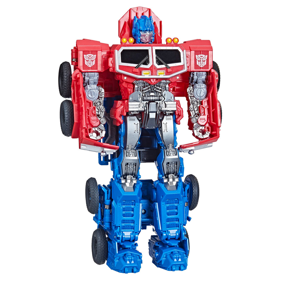 Transformers Rise of the Beasts Optimus Prime front view for heroic play