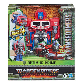 Optimus Prime smash-action shot for quick conversion practice