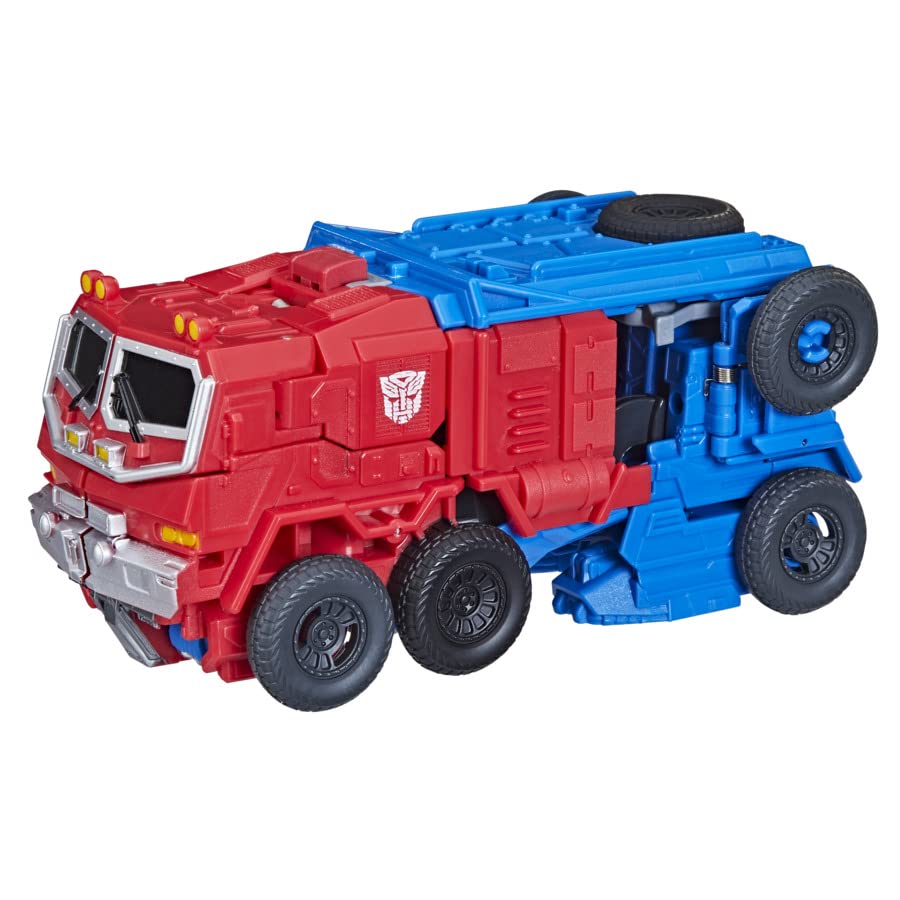 Optimus Prime truck mode alternate form for storytelling and display