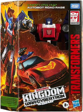 Transformers Road Rage robot to sportscar mode provides authentic poseability