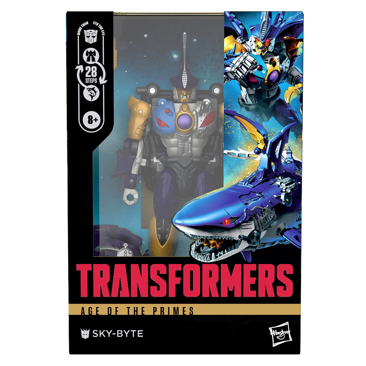 Transformers Sky-Byte articulated head, arms, and legs for expressive posing