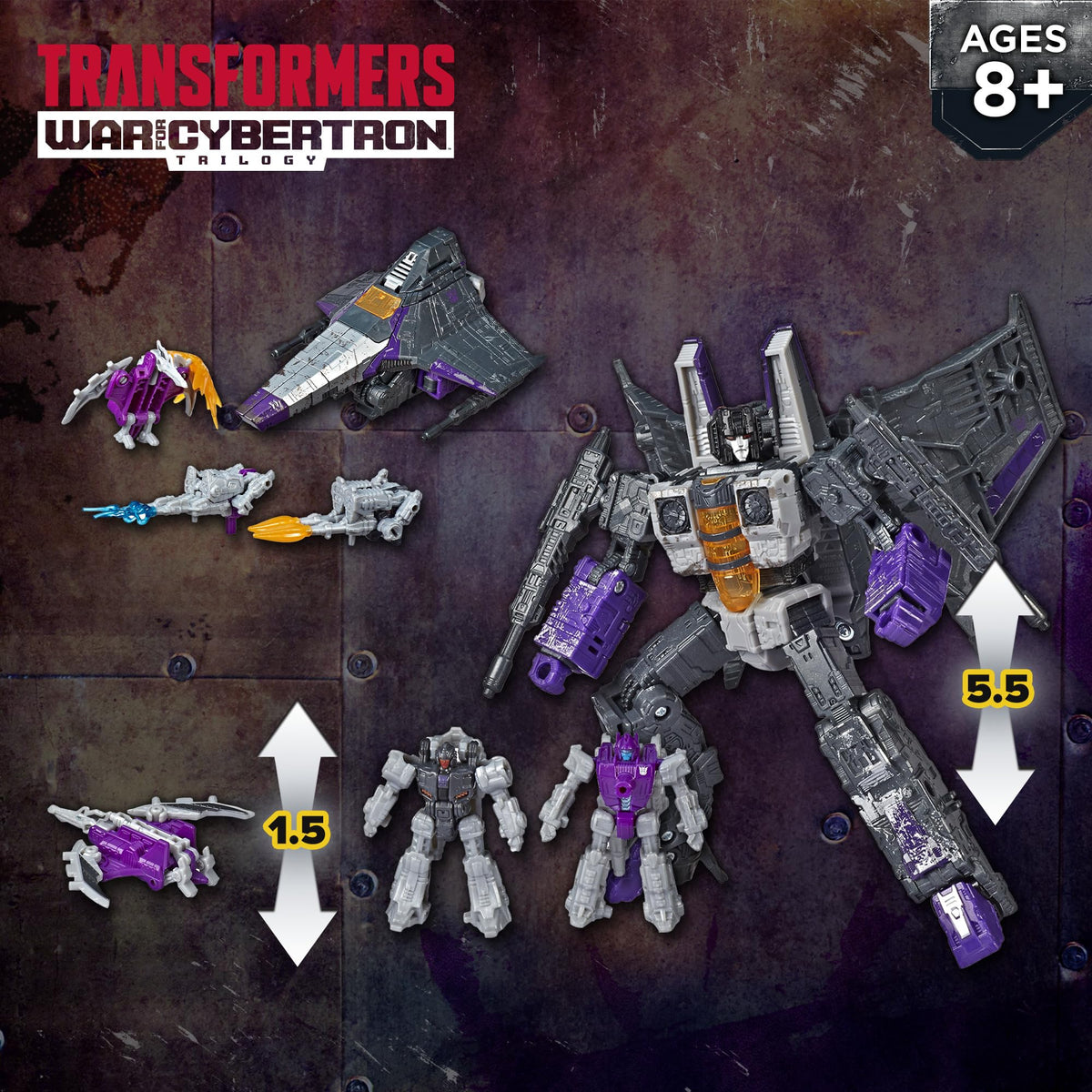 Transformers Skywarp Battle Pack battle action ready for duels and storytelling.