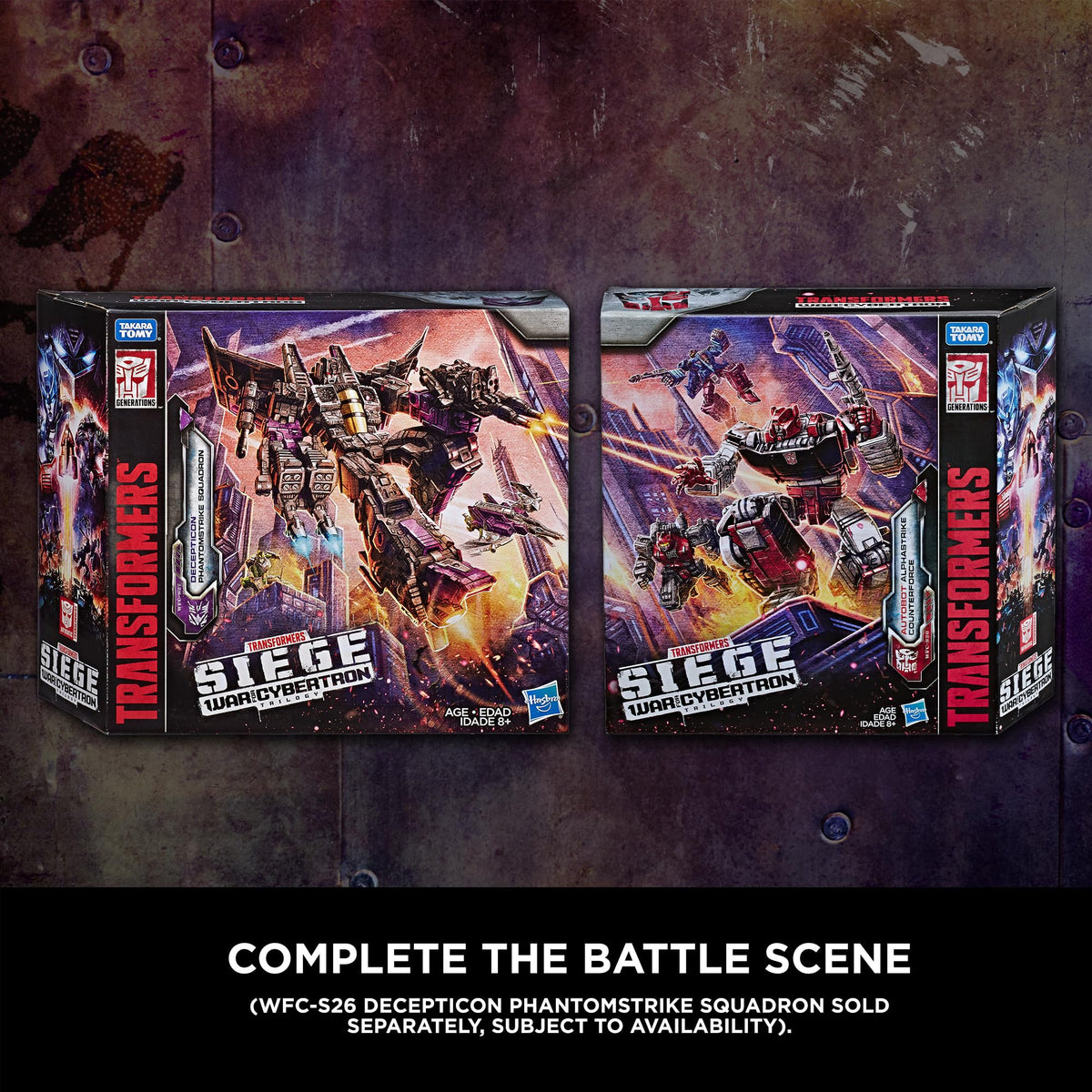 Transformers Skywarp Battle Pack conversion features offer quick, satisfying mode changes.