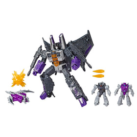 Transformers Skywarp Battle Pack front view for dynamic, imaginative play and display.