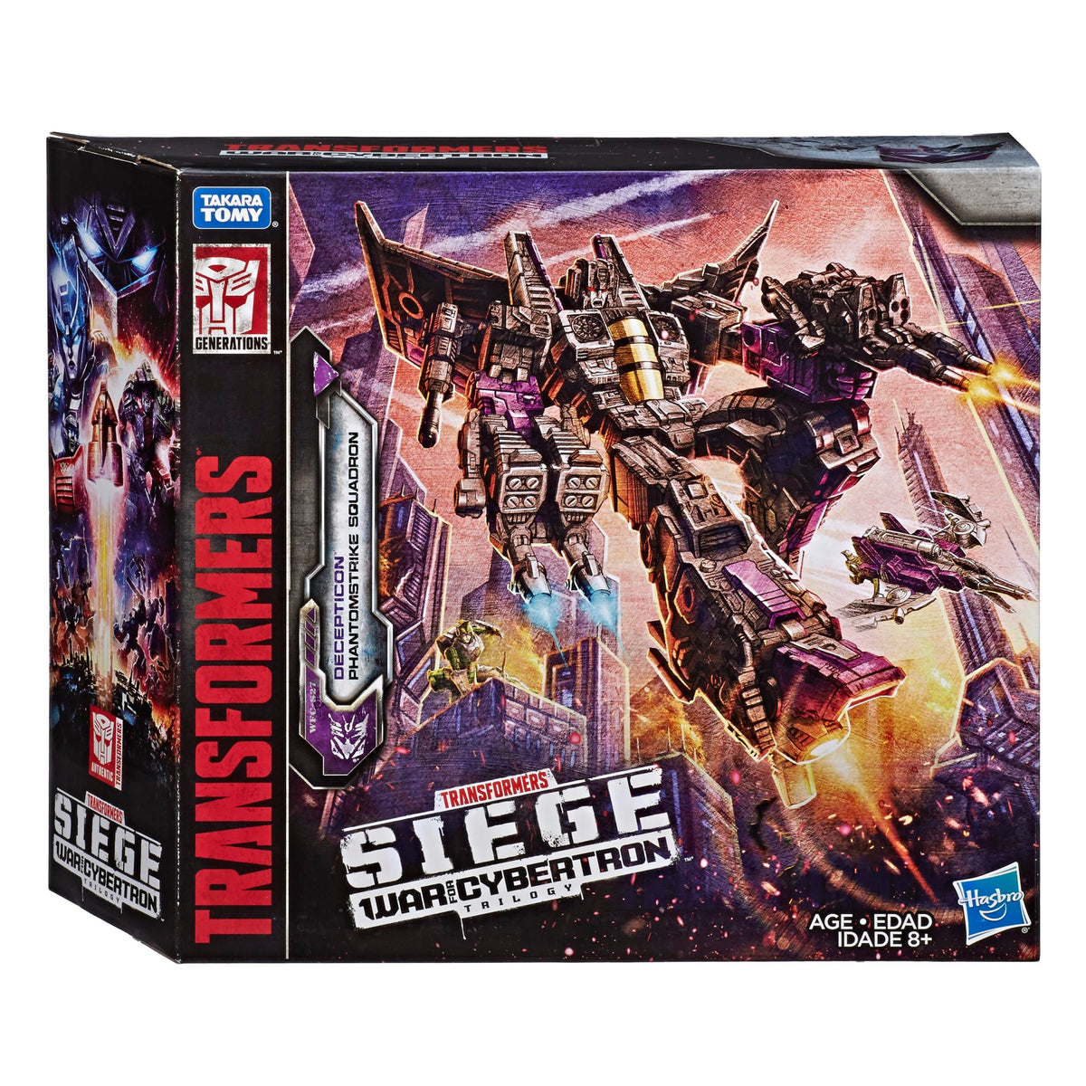 Transformers Skywarp Battle Pack robot mode showcases poseable form for action-packed adventures.
