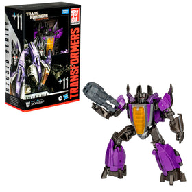 Skywarp blaster accessory for both robot and jet modes.