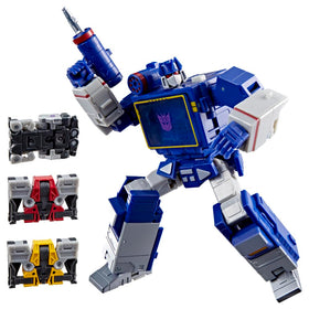 Transformers Soundwave Studio Series 6.5-inch robot mode; ideal for display and imaginative play.
