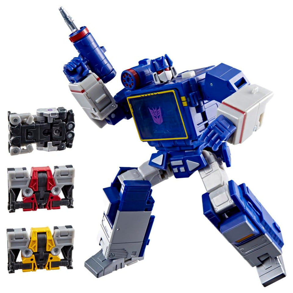 Transformers Soundwave Studio Series 6.5-inch robot mode; ideal for display and imaginative play.