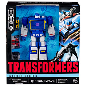 Transformers Soundwave Buzzsaw cassette figure; compact, collectible piece with backpack accessory.
