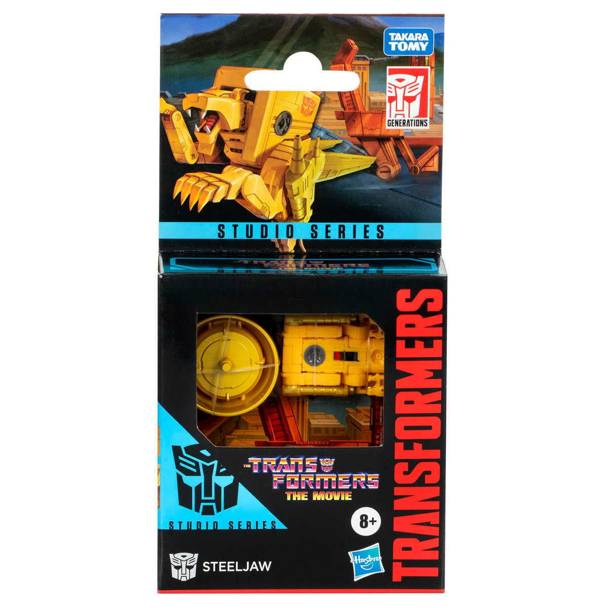 Transformers Steeljaw Studio Series Core wing accessories for dramatic poses.