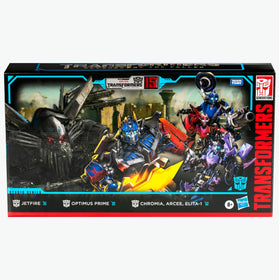 Transformers Studio Series Elita-1 robot figure with sleek deco for dynamic play