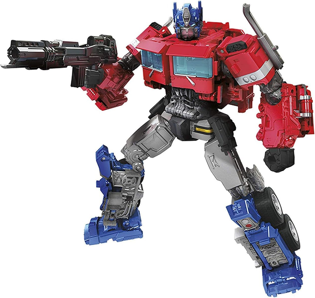 Transformers Studio Series 38 Optimus Prime robot figure for action posing and display