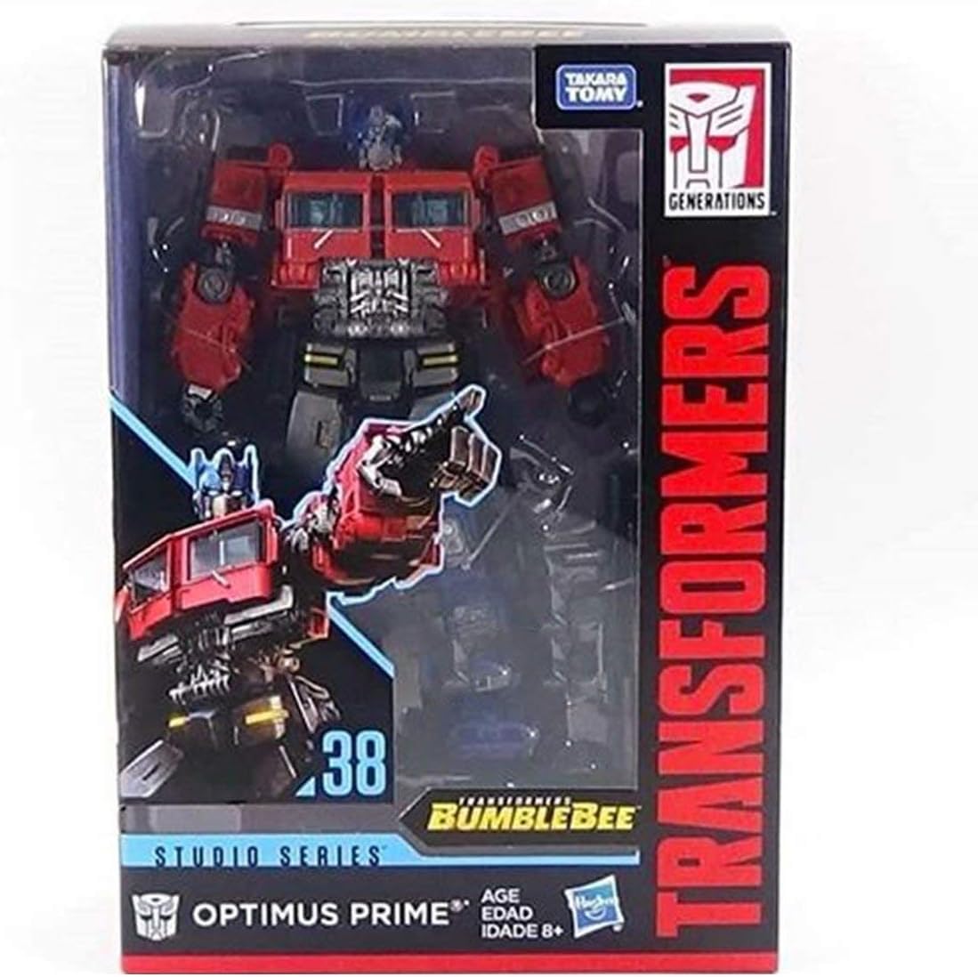 Transformers Studio Series 38 packaging inspired by Bumblebee movie scene for display