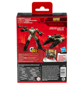 Highly articulated Megatron figure for movie-inspired poses