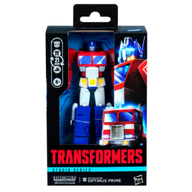 Transformers Studio Series Deluxe Prime at 4.5 inches for compact display.