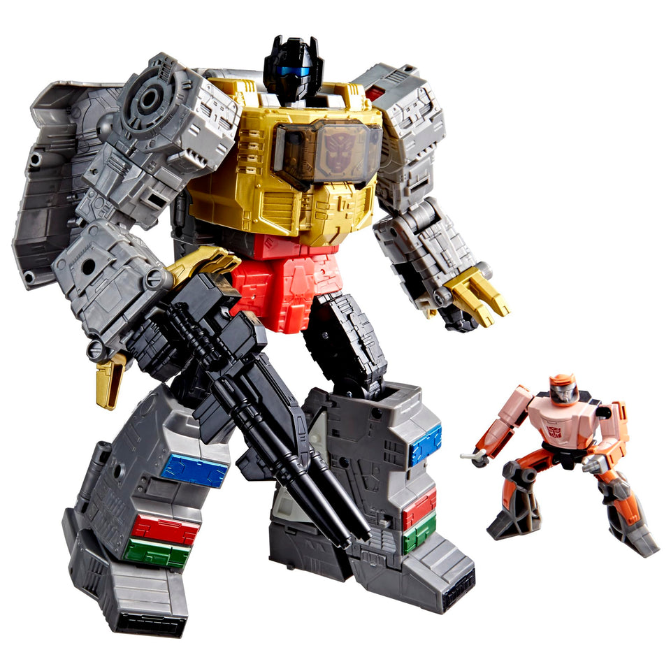Transformers Studio Series Dinobot Grimlock in robot mode for display
