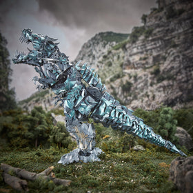 Grimlock ratcheting joints support stable, dynamic poses for photos and display