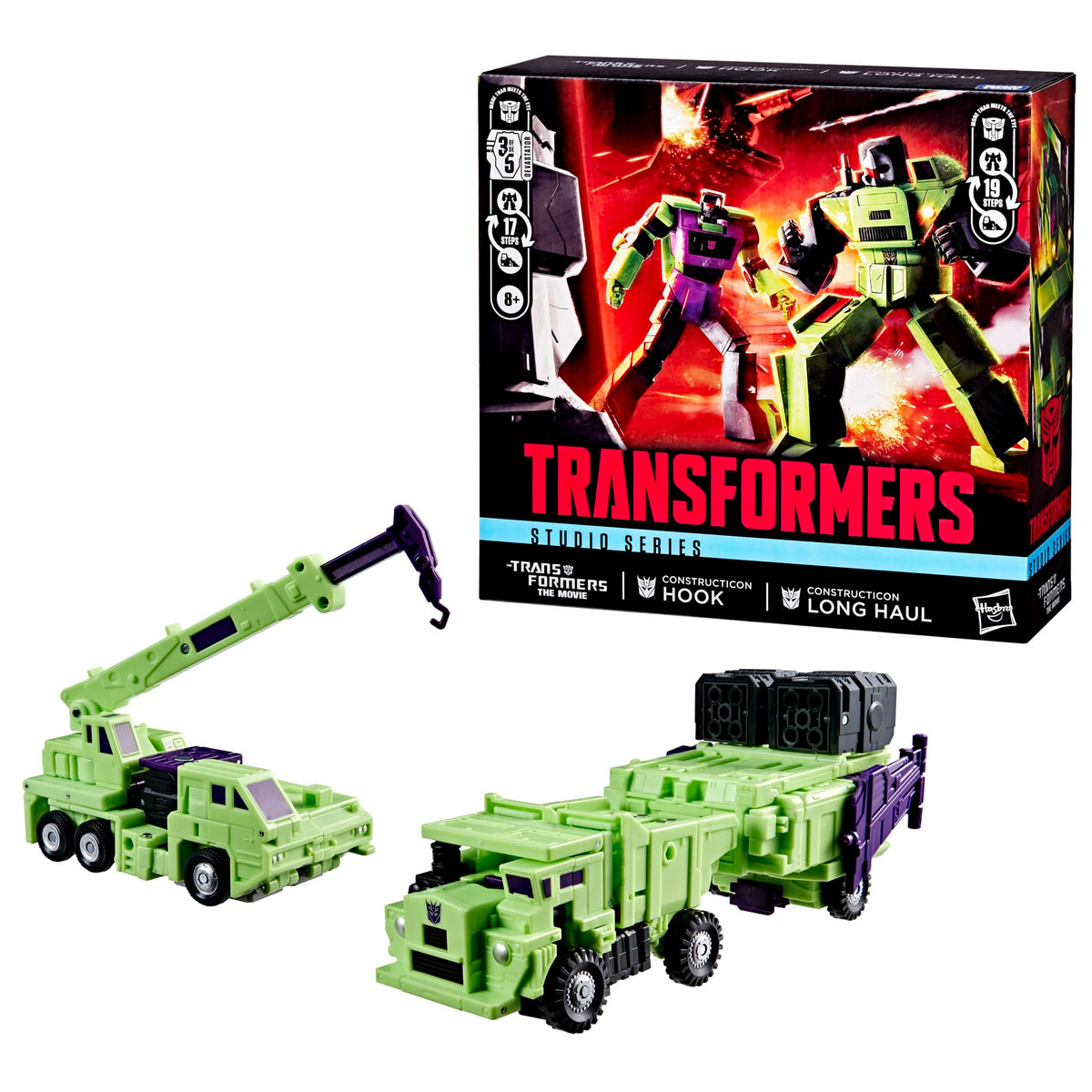Transformers Studio Series Hook in crane mode for versatile display